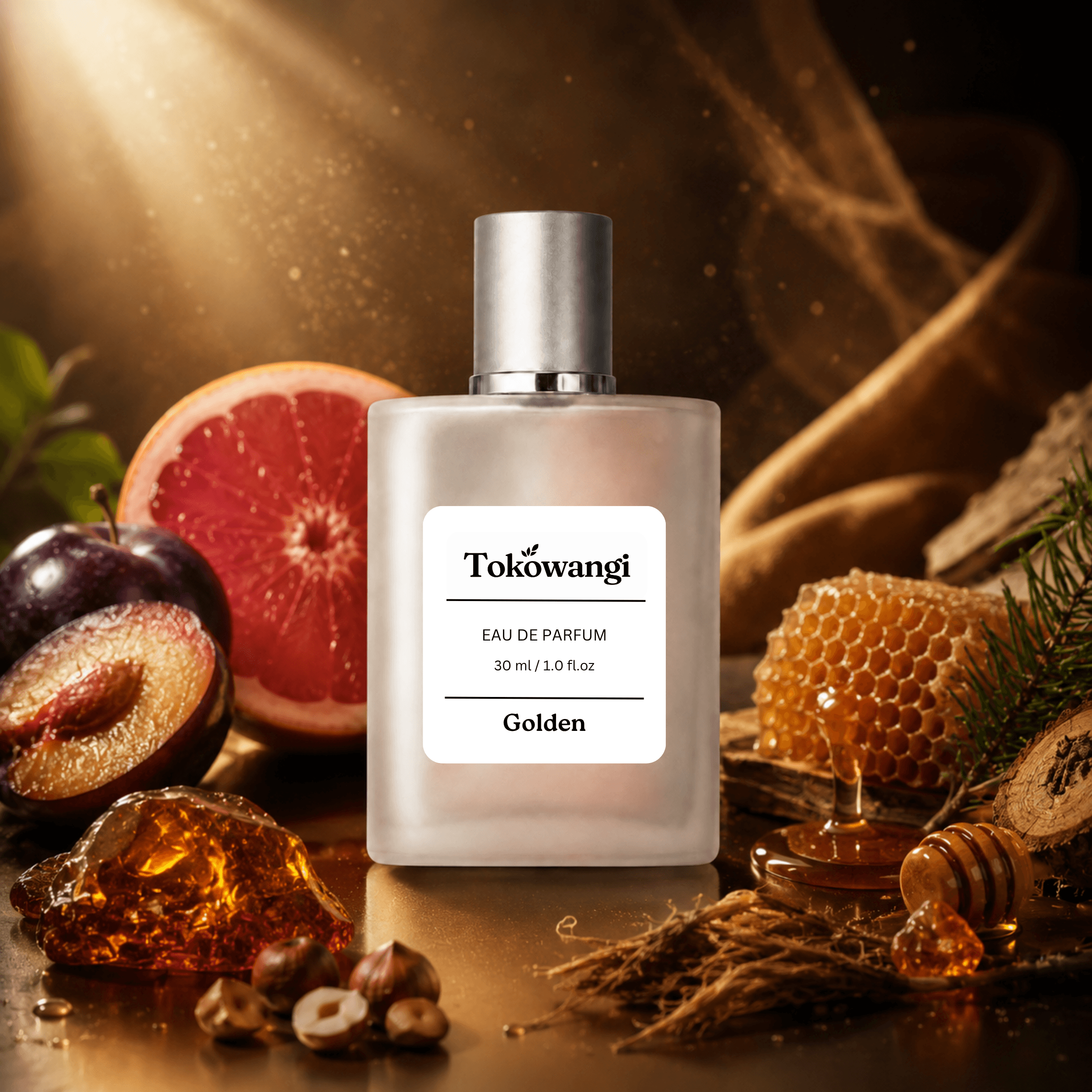 Botol parfum Golden